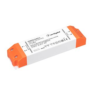 Блок питания ARV-SP-24100-PFC (24V, 4.17A, 100W) (IP20 Пластик, 5 лет)