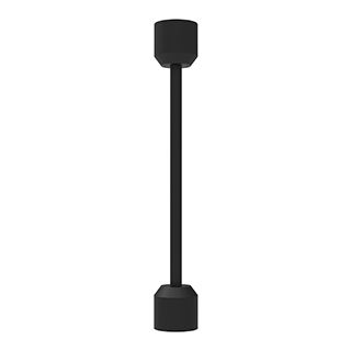 Коннектор жесткий с питанием ART-APRIORI-CON-ROD-A-L260-POWER (BK, вертикальный) (IP20 Мета
