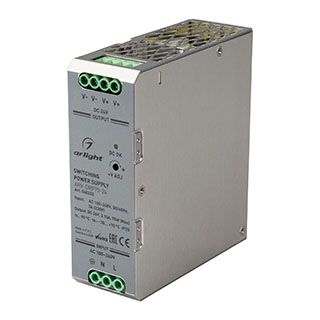Блок питания ARV-DRP75-24 (24V, 3.15A, 75W) (IP20 Металл, 5 лет)