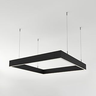 Светильник ALT-LINEAIR-QUADRAT-FLAT-UPDOWN-DIM-785-110W Warm3000 (BK, 100 deg, 230V) (IP20 