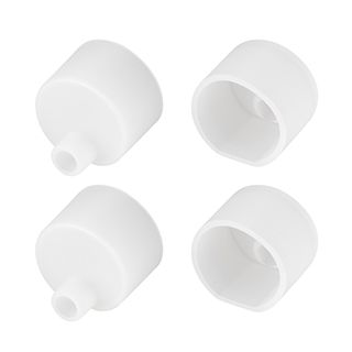 Заглушка WPH-FLEX-D20-TOP WHITE с отверстием (Пластик)