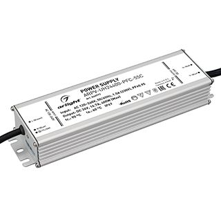 Блок питания ARPV-UH24400-PFC-55C (24V, 16.7A, 400W) (IP67 Металл, 5 лет)