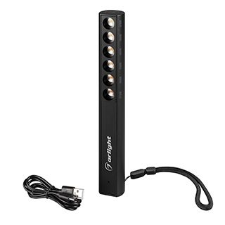 Светильник SP-ARTE-SIX-L227-3W Day4000-MIX (BK, 32 deg, 5V, 1A) (IP20 Металл, 2 года)