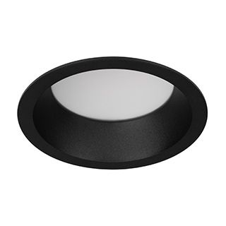 Светильник MS-DROP-BUILT-R137-24W Day4000 (BK, 90 deg, 230V) (IP54 Металл, 5 лет)