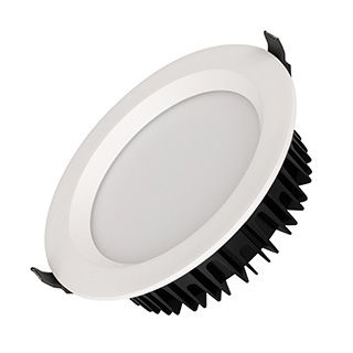 Светильник MS-MIST-BUILT-R187-21W Warm3000 (WH, 110 deg, 230V) (IP54 Металл, 5 лет)