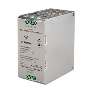 Блок питания ARV-DRP240-PFC-48 (48V, 5A, 240W) (IP20 Металл, 5 лет)