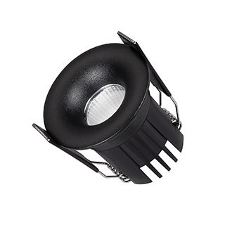 Светильник MS-FOGGY-BUILT-R45-5W Warm3000 (BK, 36 deg, 230V) (IP54 Металл, 5 лет)