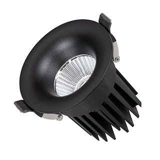 Светильник MS-FOGGY-BUILT-R86-10W Warm3000 (BK, 36 deg, 230V) (IP54 Металл, 5 лет)