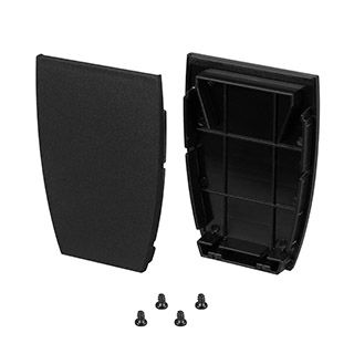 Заглушка LINE-5075-U-HONEYCOMB BLACK глухая (Металл)