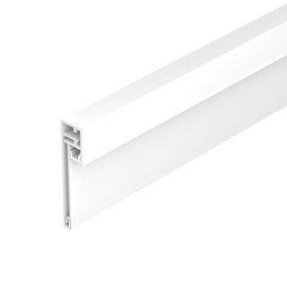 Профиль PLINTUS-H54B-2000 WHITE (Алюминий)