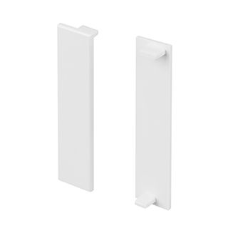Заглушка PLINTUS-H54 WHITE (Пластик)