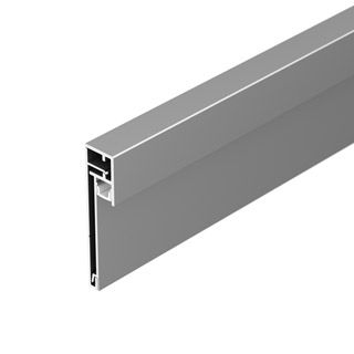 Профиль PLINTUS-H54B-2000 ANOD (Алюминий)
