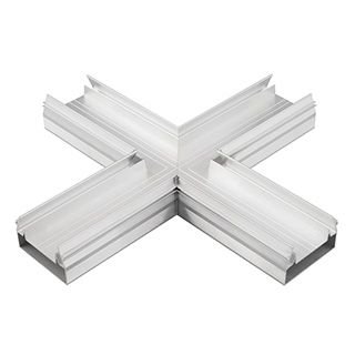 Угол STRETCH-S-50-CEIL-CENTER-X90 крестовой (GAMMA50) (Металл)