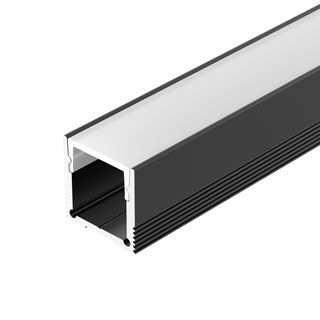 Профиль SL-SLIM20-H20-2000 BLACK (Алюминий)