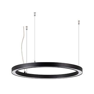 Светильник SP-CIRCLE-HANG-O3535-D600-35W Day4000 (RAL9005, 120 deg, 230V) IP40 LED
