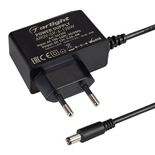 Блок питания ARDV-SP-6-12BW (12V, 0.5A, 6W) (Адаптер, 5 лет)