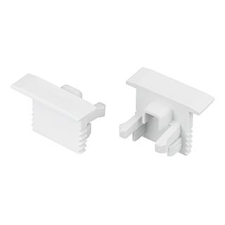 Заглушка SL-MINI-10-F WHITE глухая (Пластик)