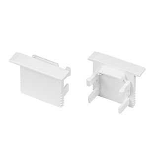 Заглушка SL-MINI-15-F WHITE глухая (Пластик)