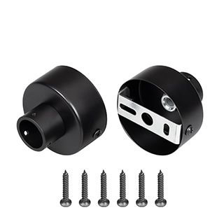 Потолочная чаша WPH-FLEX-D22 BLACK (Металл)