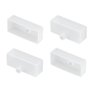 Заглушка WPH-FLEX-5025-TOP WHITE с отверстием (Силикон)