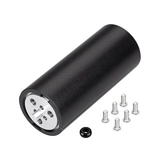 Соединитель профиля ROUND-D36-360-180 BLACK (Металл)