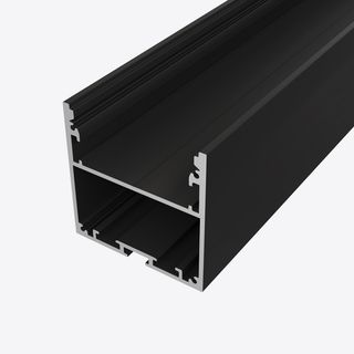 Накладной профиль DL-N 5050-3000 Anod Black