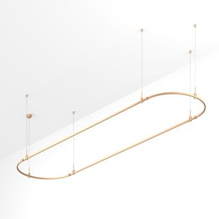 Трек ART-APRIORI-OVAL-HANG-4000x1000 (GD) (IP20 Металл, 3 года)