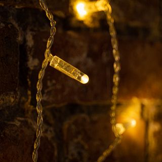 Гирлянда светодиодная Занавес 2х6м 768 LED ТЕПЛЫЙ БЕЛЫЙ прозрачный ПВХ IP65 постоянное свечение 230В