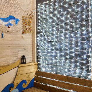Гирлянда Сеть 2х1,5м, свечение с динамикой, прозрачный ПВХ, 288 LED, 230 В, цвет: Белый (шнур питани