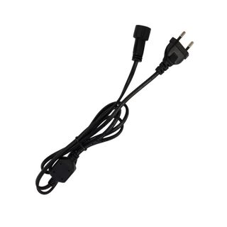 Гирлянда Мультишарики Ø23 мм, 10 м, 80 LED БЕЛЫЙ, черный ПВХ, IP65, постоянное свечение, 230В соедин