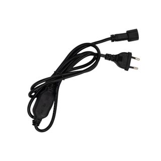Гирлянда Мультишарики Ø17,5мм, 20 м, 200 LED КРАСНЫЙ, черный ПВХ, IP65, постоянное свечение, 230В со
