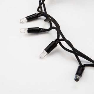 Гирлянда Кластер 10 м, 400 LED, черный каучук, IP67, соединяемая, цвет свечения теплый белый NEON-NI