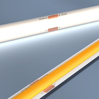 Светодиодная лента COB DLS-480 24V CRI>85 (COB, 10 W/m, 100 lm/W, IP33) Day White