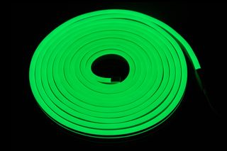 Гибкий неон DL SMD2835, 120led/m, 12V, 8х16мм (блистер 5м) Green