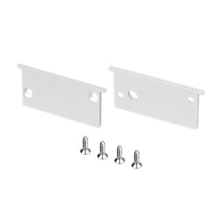 Комплект заглушек SL-BEVEL-W32-F (Arlight, Алюминий)