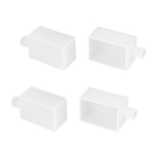 Заглушка WPH-FLEX-3020-90 WHITE с отверстием (Arlight, Пластик)
