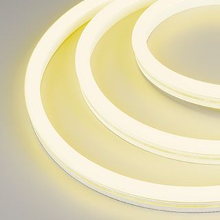 Лента герметичная WAVE-SIDE-A120-12x25mm 230V Yellow (12 W/m, IP67, 50m, wire x2) (Arlight, Грибовид