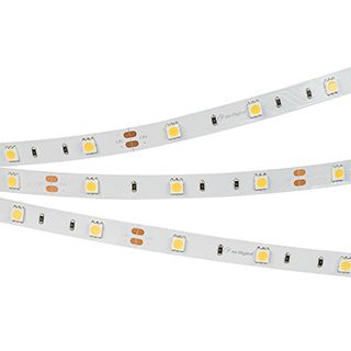 Лента RT-B30-10mm 12V Warm2400 (7.2 W/m, IP20, 5060, 5m) (Arlight, Открытый)
