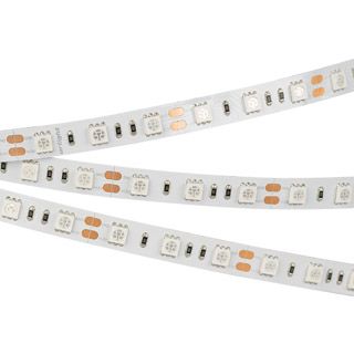 Лента RT 2-5000 12V Blue 2x (5060, 300 LED, LUX) (Arlight, 14.4 Вт/м, IP20)