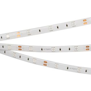 Лента RTW 2-5000SE 12V Green (5060, 150 LED, LUX) (Arlight, 7.2 Вт/м, IP65)