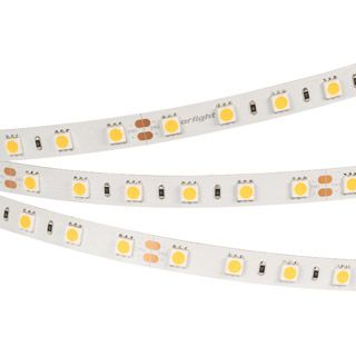 Лента RT-B60-10mm 24V White6000 (14.4 W/m, IP20, 5060, 5m) (Arlight, 14.4 Вт/м, IP20)