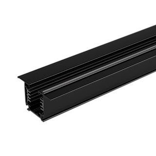 Трек встраиваемый LGD-4TR-TRACK-F-1000-BK-M (C) (Arlight, IP20 Металл, 3 года)