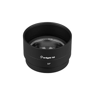 Насадка с фиксированным углом LGD-ARTIFACT-LENS-R65 (BK, 10 deg) (Arlight, Металл)