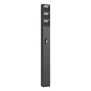 Светильник LGD-TILLIS-BOLL-SOCKET-H900-12W Warm3000 (GR, 92 deg, 230V) (Arlight, IP54 Металл, 3 года