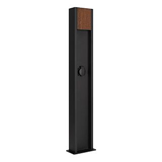 Светильник LGD-SEKVOYA-BOLL-SOCKET-H900-11W Warm3000 (BK, 120 deg, 230V) (Arlight, IP54 Металл, 3 го