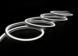 Светодиодный гибкий неон DL-N 8х16 2835 120led  12V Cool White 9.6W