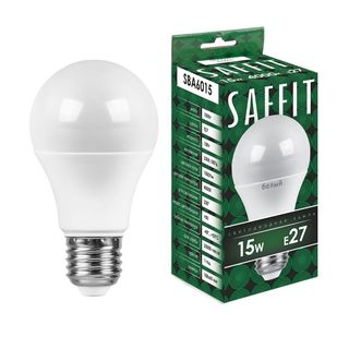 Лампа светодиодная 15W 230V E27 4000K A60 