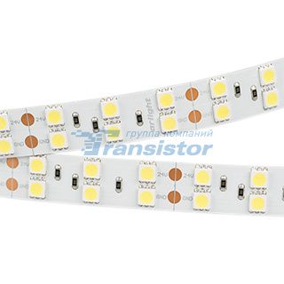 Светодиодная лента RT 2-5000 24V Cool 8K 2x2 (5060, 600 LED, LUX) (28.8 Вт/м, IP20)
