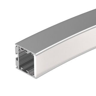 Профиль SL-ARC-3535-D1500-N90 SILVER (1180мм, дуга 1 из 4) (Алюминий)