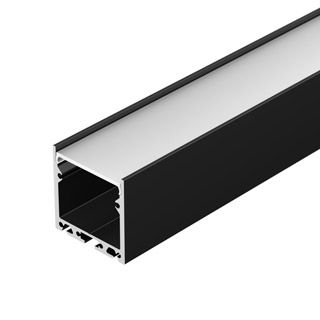 Профиль с экраном SL-LINE-3535-2500 BLACK+OPAL (Алюминий)
